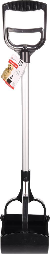 Kakkakeräilijä kauha Piper 70,5x13,5cm musta Flamingo - Puhtaanapito, pesuaineet, pissialustat - 039273 - 1