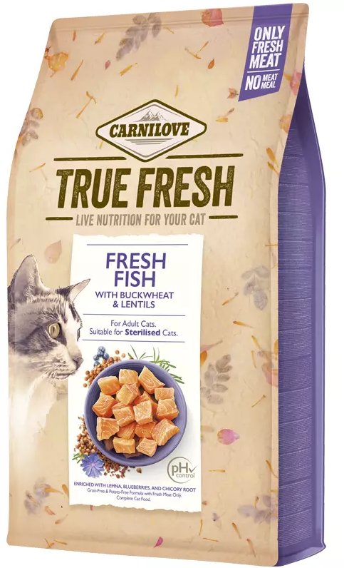 Kala True Fresh Carnilove Cat - Kissan kuivaruoat aikuisille kissoille - 034003 - 1