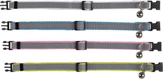 Kissanpanta Safer Life heijastava värimix Trixie - Kissan heijastavat pannat - 030853 - 1