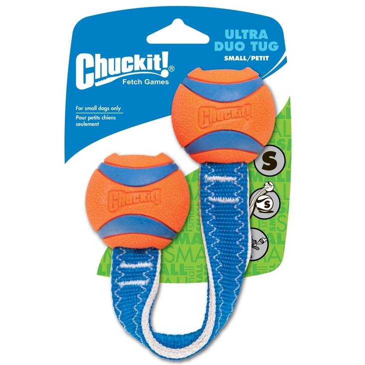 Kumipallo Ultra Duo Tug M 6cm Chuckit - Koiran pallot ja heittolelut - 030053 - 1