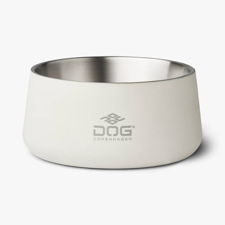 Metallikuppi Vega Off White Dog Copenhagen - Koiran metallikupit ja telineet - 037133 - 1