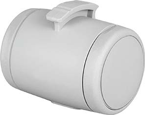 Multi Box 5x7cm vaaleanharmaa kakkapusseille Flexi - Koiran kakkapussit ja pidikkeet - 020593 - 1