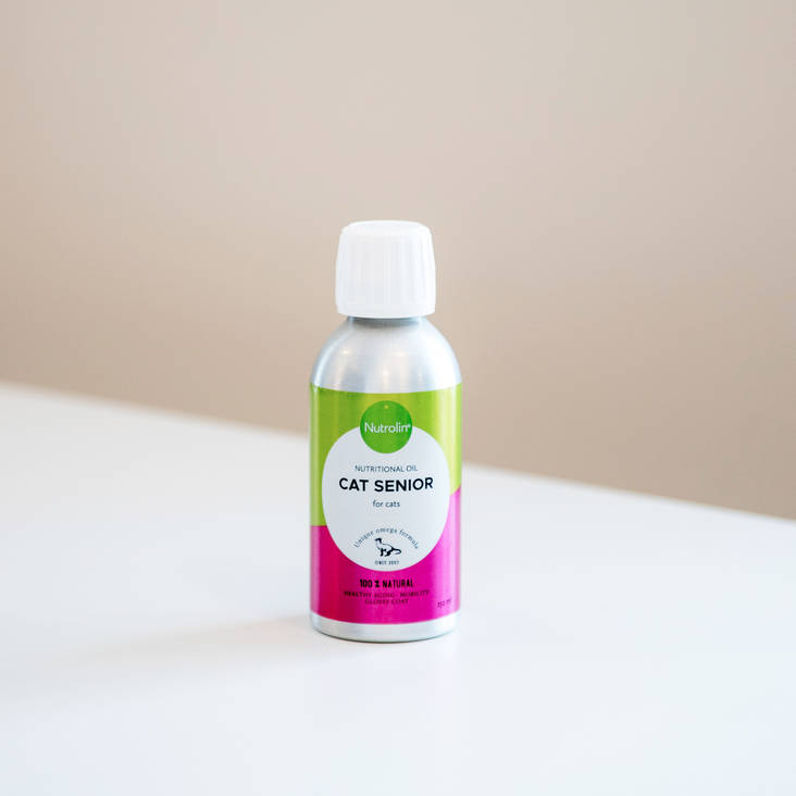 Nutrolin Senior 150ml ravintoöljy - Kissan vitamiinit ja lisäravinteet - 004263 - 1