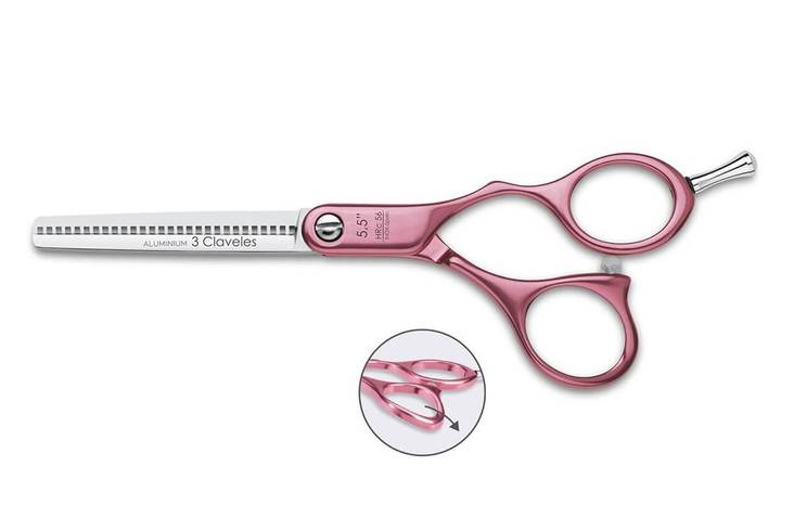 Ohennussakset 5,5" 3 Claveles - Koiran trimmaussakset - 033263 - 1