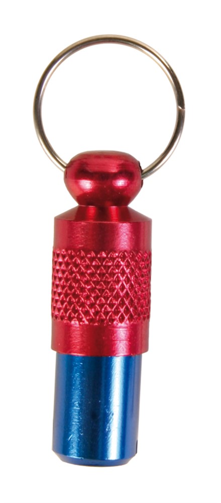 Osoitekapseli metallia puna-sininen Trixie - Koiran osoitelaatat ja -kapselit - 035973 - 1