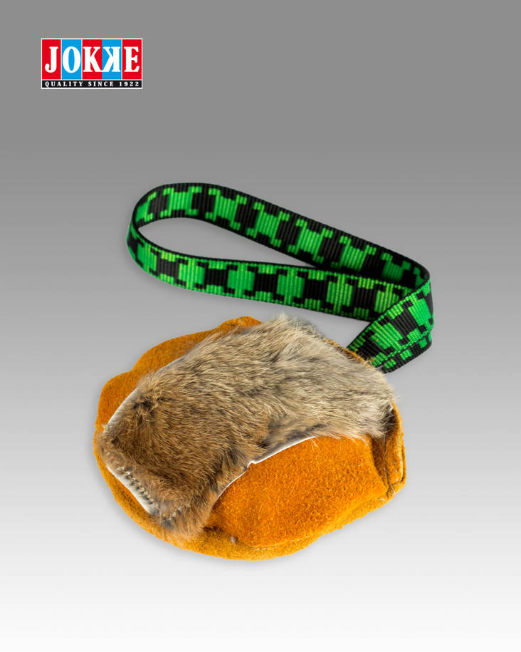 Pallo Jungle Ball 13x6cm nahkaa JOKKE - Motivointipatukat, -pallot, purutyynyt - 029573 - 1