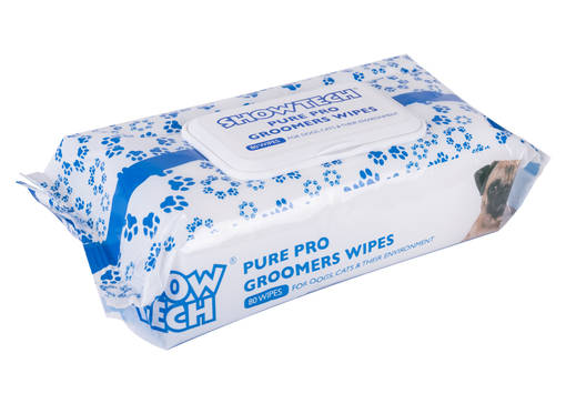 Puhdistusliina 80kpl Pure Pro ShowTech - Koiran puhdistusliinat ja kuivapesu - 021613 - 1