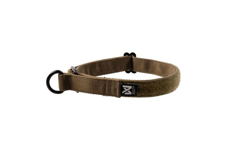Puolikiristyvä panta Solid Working Dog 2,5x30-55cm oliivi Non-stop dogwear - Koiran puolikiristävät pannat - 038153 - 1