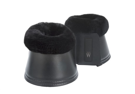 Putsit lampaankarvalla pari mustat, mustalla karvalla Wahlsten - Putsit, skalpparit ja kaviosuojat - 035293 - 1