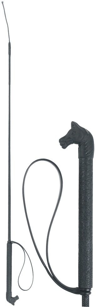 Raippa hevosen pää -kahva 90cm mu Excell - Ratsastusraipat - 032103 - 1