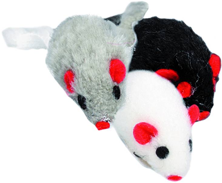 Rapinahiiri plyyshiä mix Flamingo - Kissan hiiret, linnut, perhoset ym. - 036263 - 1