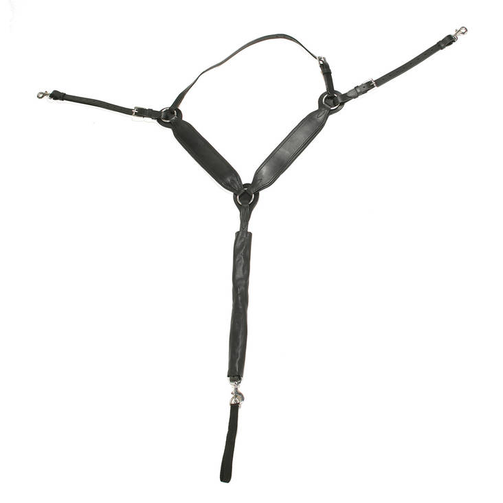 Rintaremmi Y-malli leveä nahkaa GP Tack - Ravurin valjaspaketit, silat & silanosat - 005883 - 1