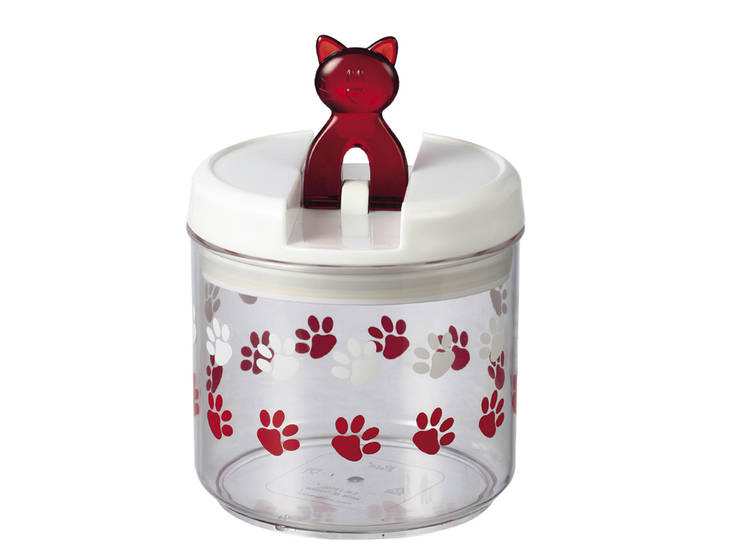 Säilytyspurkki 900ml Cat pun/tassu Nobby - Koiranruoan säilytys ja annostelu - 017533 - 1