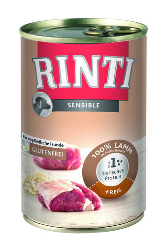 Sensible Lammas Riisi 400g Rinti - Koiran säilykkeet aikuisille koirille - 009003 - 1
