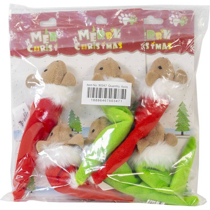 Tonttulakkihiiri 20cm KPL rapina Pawise - Kissan pehmolelut - 032733 - 1