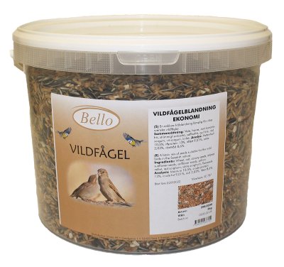 Ulkolintujen ruokaseos 5kg ämpäri Bello - Villieläinten ja -lintujen ruokinta - 007353 - 1
