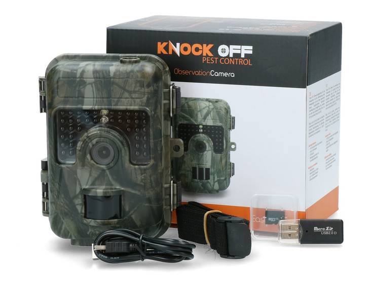 Valvontakamera 14,5x11x7,4cm Knock Off - Turvalaitteet - 028993 - 1