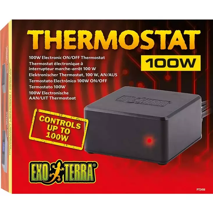 Termostaatti 100W ExoTerra - Terraarion tarvikkeet ja kuivikkeet - 041613 - 1