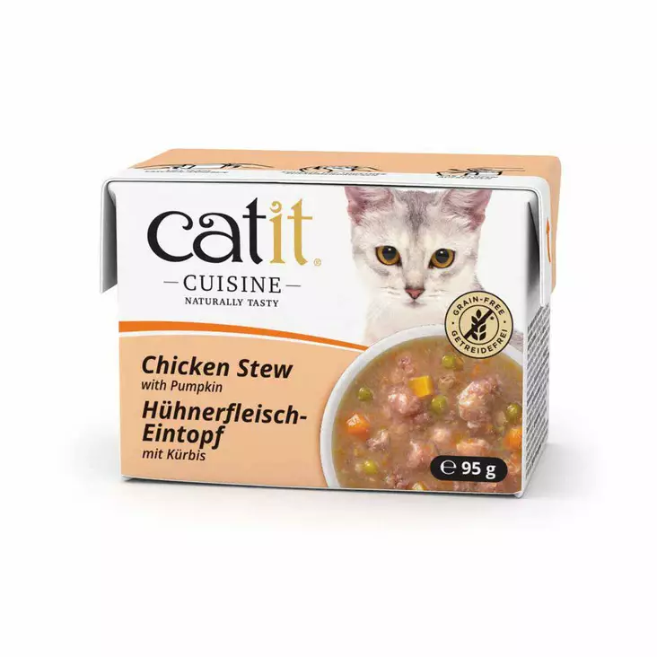 Kana Stew 95g Catit Cuisine - Aikuisten kissojen säilykkeet - 046473 - 1