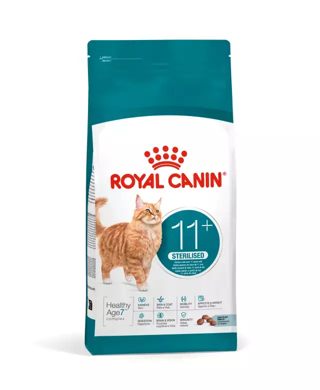 Ageing 11+ Sterilised Royal Canin - Kissan kuivaruoat ikääntyville kissoille - 053853 - 1