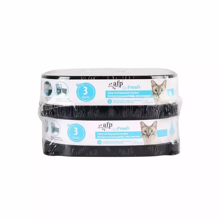 Vaihtopussi Clump Seal jäteastiaan 2x6,5m All For Paws - Hiekkalapiot, -pussit ja -keräilyastiat - 057133 - 1