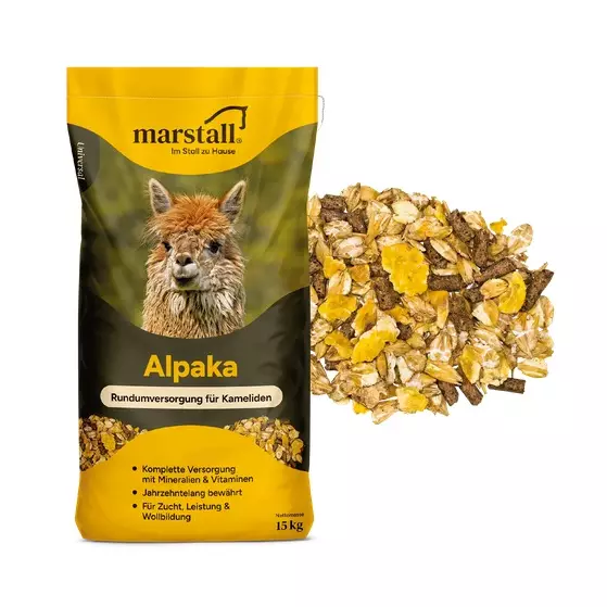 Alpaka & Co 15kg Marstall - Kotieläinten kivennäiset ja vitamiinit - 038483 - 3