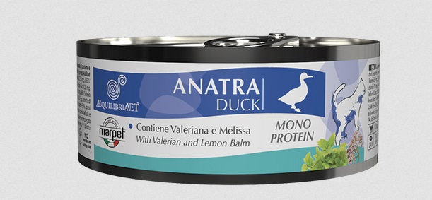 Ankka 85g ÆQUILIBRIAVET marpet - Aikuisten kissojen säilykkeet - 025693 - 1