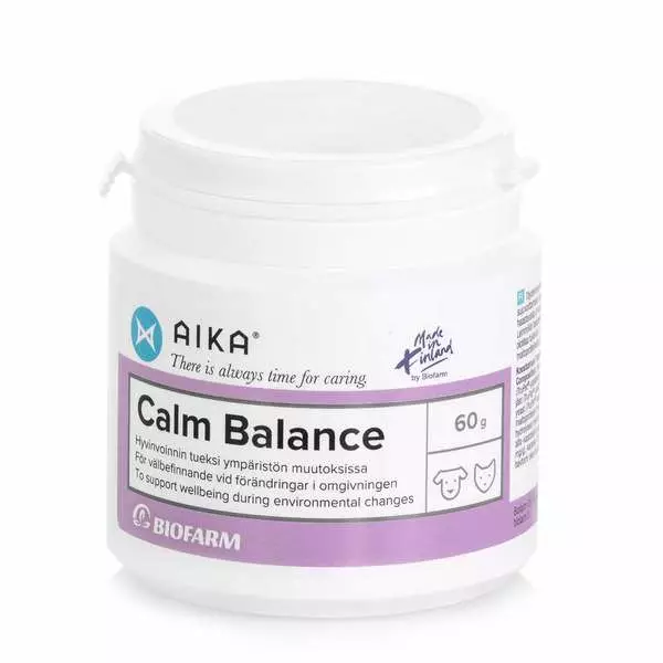 Calm Balance 60g jauhe AIKA Biofarm - Koiran lisäravinteet - 053973 - 1