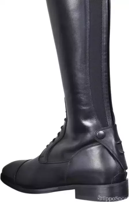 DeNiro Amabile Pro MC/M 39 musta nauhoilla nahkasaapas - Ratsastuskengät ja -saappaat - 027433 - 1