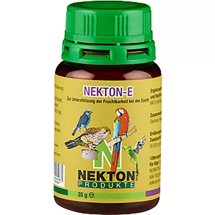 E-vitamiini linnuille 35g NEKTON E - Lemmikkilintujen lisäravinteet - 038943 - 1