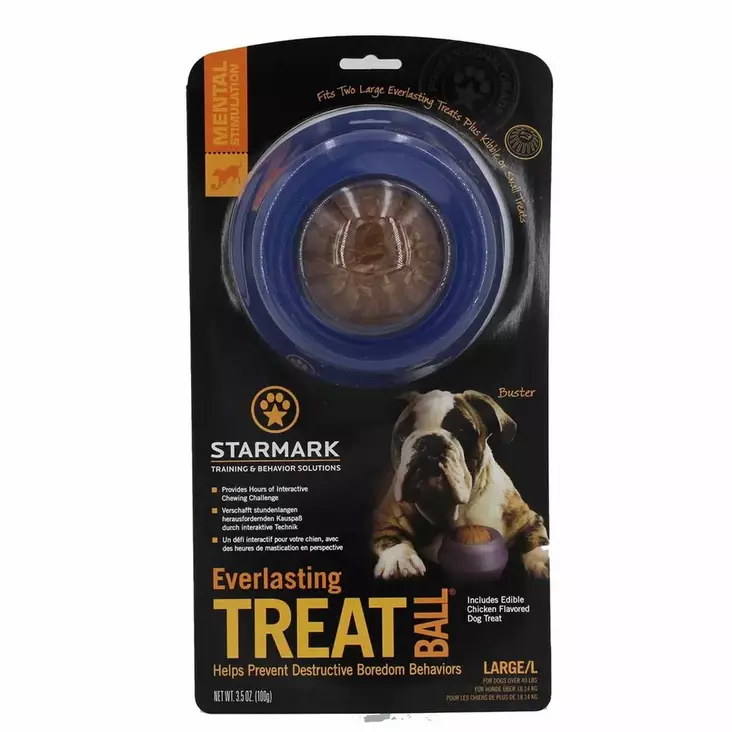 Everlasting Treat Ball sininen Starmark - Koiran aktivointilelut - 045173 - 1