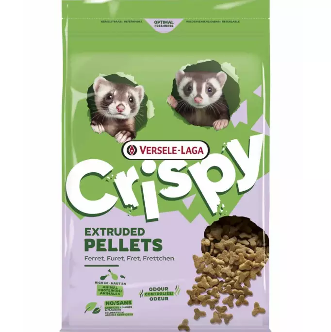 Fretti Crispy Extruded Pellets 1,75kg Versele-Laga - Rotan ja Fretin ruoka - 048003 - 3