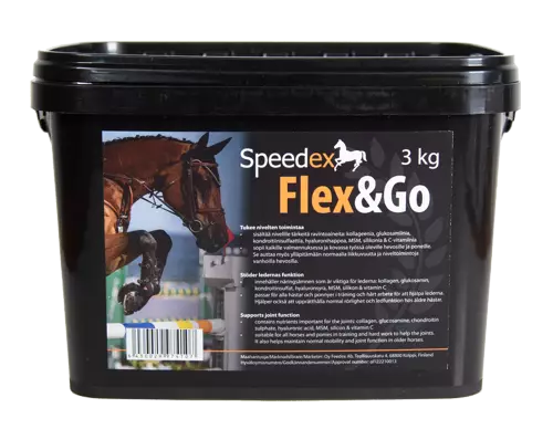 Flex & Go 3kg minipelletti Speedex - Lisäravinteet nivelille & tukikudoksille - 052463 - 1