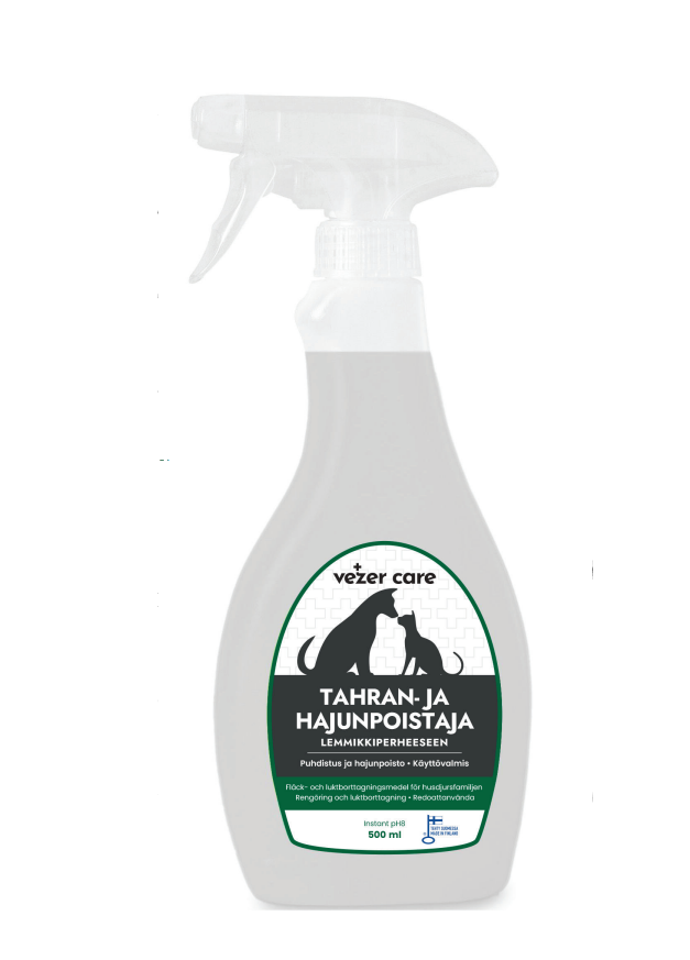 Tahran- ja hajunpoistaja 500ml Vezer Care - Puhtaanapito, pesuaineet, pissialustat - 048203 - 1