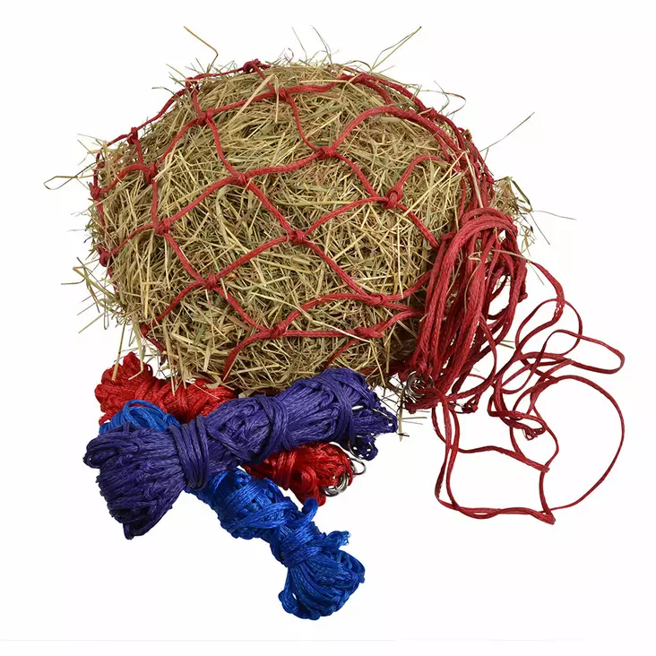 Heinäverkko nylon 76cm värimix Hansbo Sport - Hevosen ruokinta-astiat ja ämpärit - 011713 - 1