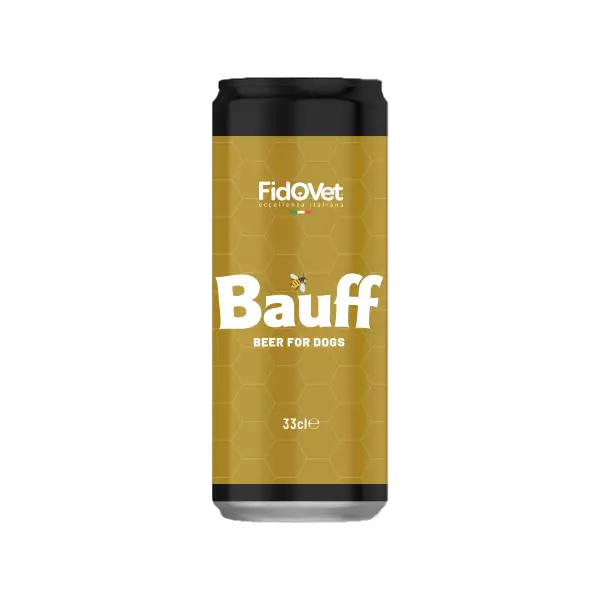 Olut Birra Bauff koiralle 33cl FidoVet - Koiran herkut ja makupalat - 053223 - 1