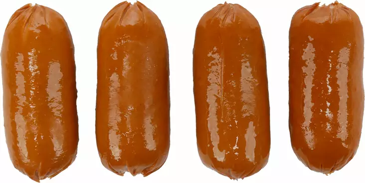 Coctailnakki Hot Dogs Mini kani 120g Flamingo - Koirien puruluut - 057483 - 1
