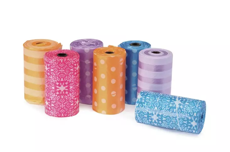 Kakkapussirulla 20kpl irto värimix Camon - Koiran kakkapussit ja pidikkeet - 045293 - 1