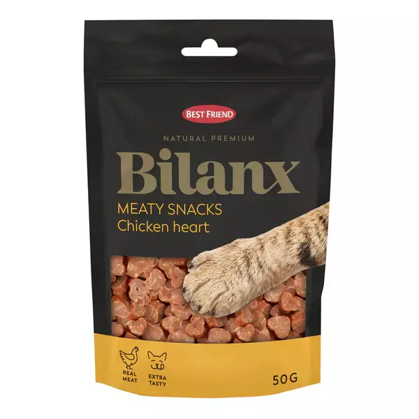 Kanalempiherkku Meaty Snacks 50g Bilanx - Kissan herkut ja makupalat - 052153 - 1
