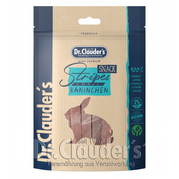 Kaniliuska Stripe Snack S 80g Dr.Clauder's - Koiran herkut ja makupalat - 045673 - 1