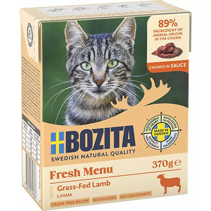 Lammas 370g kastike Bozita Cat - Aikuisten kissojen säilykkeet - 046633 - 1