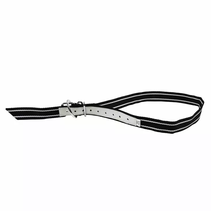 Kaulapanta nylon 130cm musta-valkoinen Equitare - Kaulapannat hevoselle - 046773 - 1