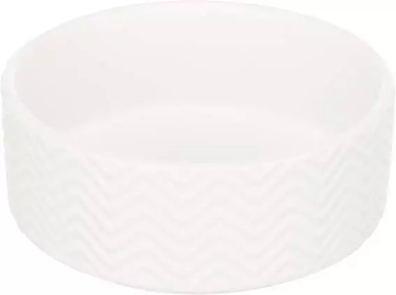 Keramiikkakuppi valkoinen 400ml Trixie - Koiran keramiikkakupit - 044583 - 1