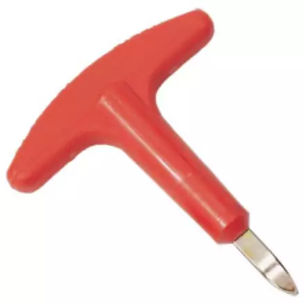 Kierteen puhdituspiikki T-kahva oranssi Hansbo Sport - Hevosenkengän hokit ja hokkiavaimet - 022643 - 1