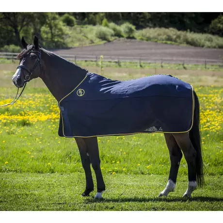 Kuivatusloimi fleeceselällä mariininsininen Hansbo Sport - Hevosen kuivatusloimet - 013933 - 1