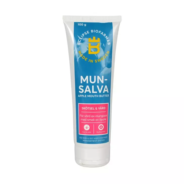 Kuolain- ja suupielivoide omena 100 g Munsalva Eclipse Biofarmab - Hevosen ihonhoitoaineet - 060023 - 1