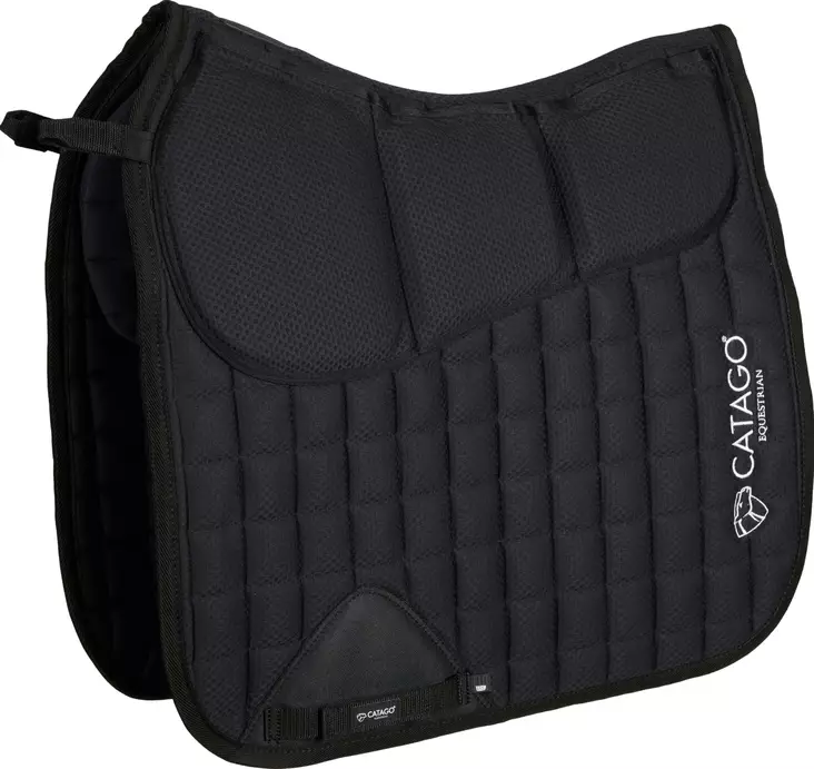 Kouluhuopa Correction FIR-Tech 3-point musta 17" Catago - Ratsun satulahuovat ja romaanit - 056043 - 1