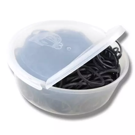 Letityskuminauhat 20mm 350kpl musta Hansbo Sport - Hevosen harjat, suat ja letitys - 029663 - 1