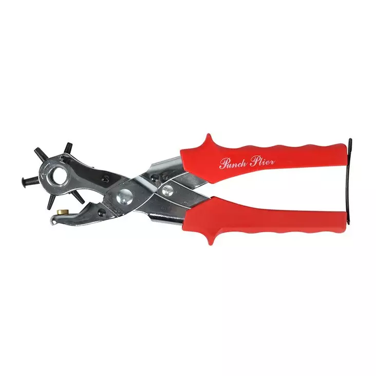 Nahan rei'itin Punch Plier punainen Hansbo Sport - Hevosen varusteiden hoito ja puhdistus - 049593 - 1