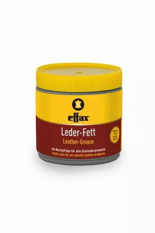 Nahkarasva keltainen 500mll Effax - Hevosen varusteiden hoito ja puhdistus - 025043 - 1